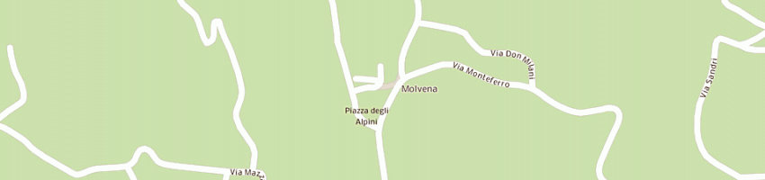 Mappa della impresa parise adriano a MOLVENA