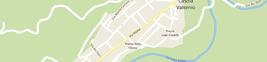 Mappa della impresa pizzeria incontro a CASOLA VALSENIO