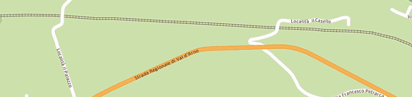 Mappa della impresa rimaggio (snc) a PERGINE VALDARNO