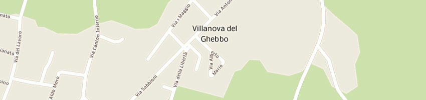 Mappa della impresa cbesse srl a VILLANOVA DEL GHEBBO