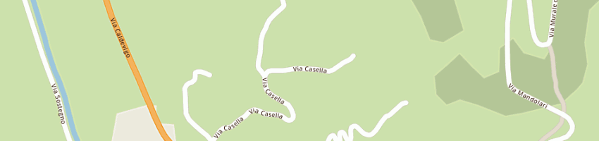 Mappa della impresa agrituristica alla fonte di feresin sebastiano a ESTE