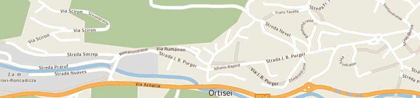 Mappa della impresa spornberger hermann a ORTISEI