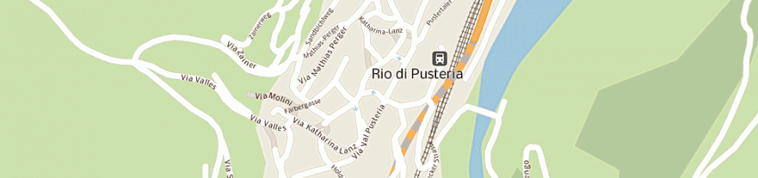 Mappa della impresa uberbacher bau (srl) a RIO DI PUSTERIA