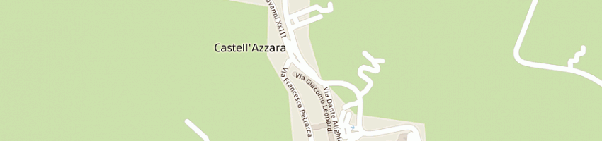 Mappa della impresa testi giammarco a CASTELL AZZARA