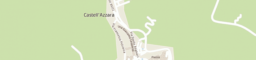 Mappa della impresa centro anziani residenza rosselli a CASTELL AZZARA