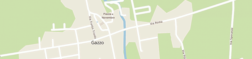 Mappa della impresa forasacco ferdinando a GAZZO