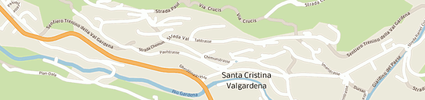 Mappa della impresa scuola materna a SANTA CRISTINA VALGARDENA