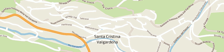 Mappa della impresa nogler emanuel a SANTA CRISTINA VALGARDENA