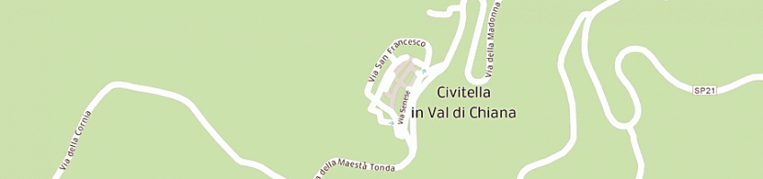 Mappa della impresa progetti aziendali srl unipersonale a CIVITELLA IN VAL DI CHIANA