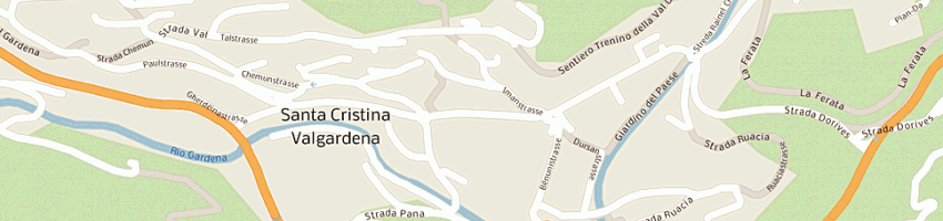 Mappa della impresa comploj margherita a SANTA CRISTINA VALGARDENA