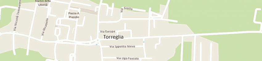 Mappa della impresa comune di torreglia a TORREGLIA