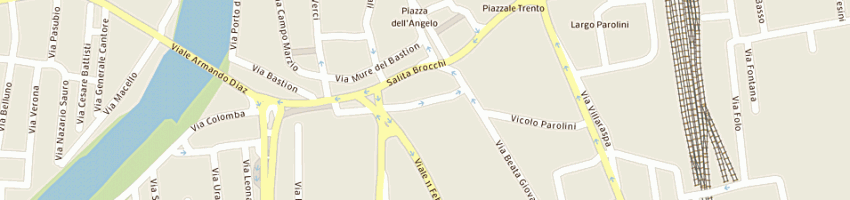 Mappa della impresa centro sportivo bassano a BASSANO DEL GRAPPA