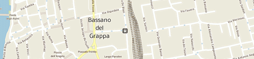 Mappa della impresa strada carlo a BASSANO DEL GRAPPA