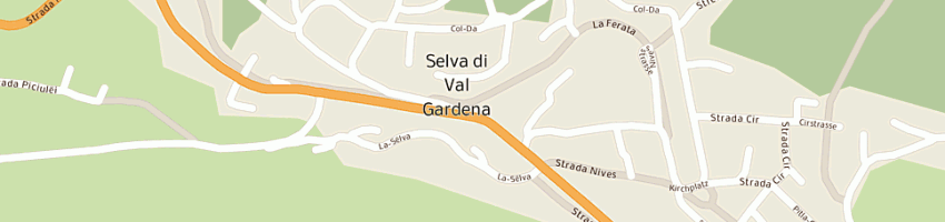 Mappa della impresa perathoner l eredi (sas) a SELVA DI VAL GARDENA