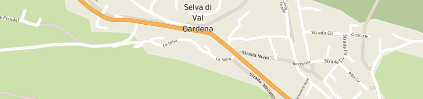 Mappa della impresa moroder ulrich a SELVA DI VAL GARDENA