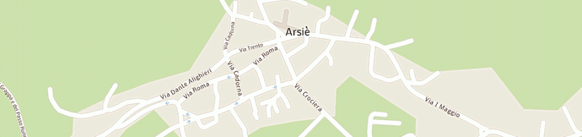 Mappa della impresa faoro michele a ARSIE 