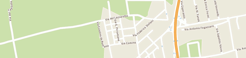 Mappa della impresa pulisecco grazia a CITTADELLA