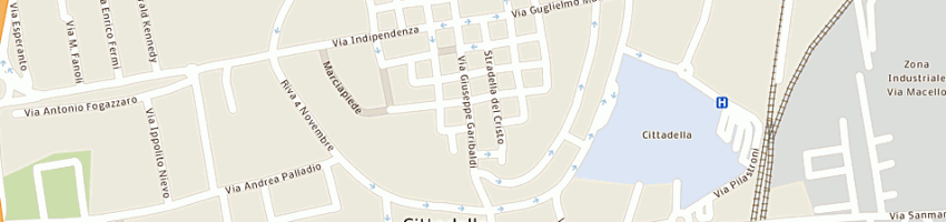 Mappa della impresa limoni spa a CITTADELLA