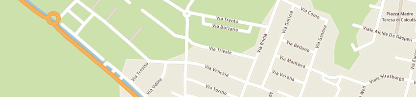 Mappa della impresa rubino vittoria a RUBANO