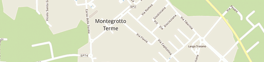 Mappa della impresa sereno srl a MONTEGROTTO TERME