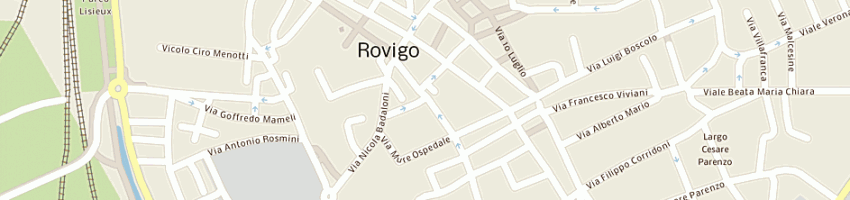 Mappa della impresa toso lorenzo a ROVIGO