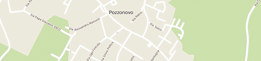 Mappa della impresa parco valcorba a POZZONOVO