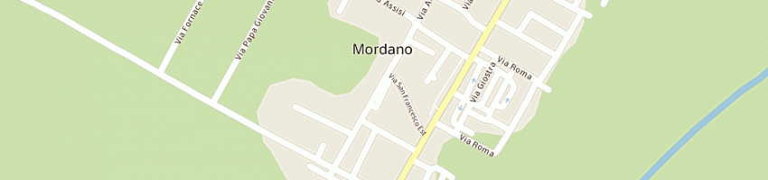 Mappa della impresa ac mordano a MORDANO