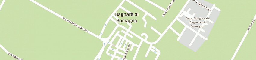 Mappa della impresa carabinieri a BAGNARA DI ROMAGNA