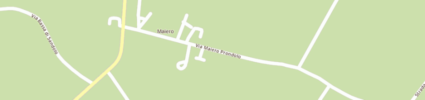 Mappa della impresa squarzanti maurizio a PORTOMAGGIORE