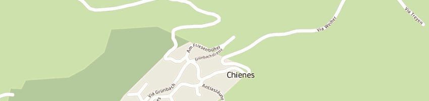 Mappa della impresa azienda elettrica chienes (srl) a CHIENES