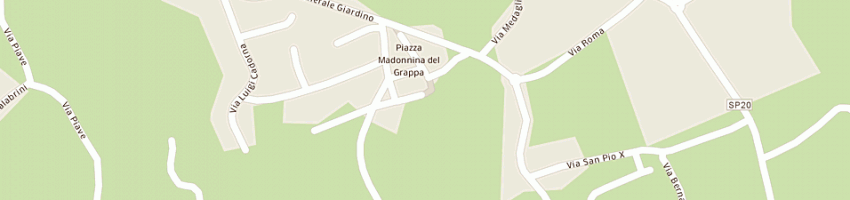 Mappa della impresa zancanaro luigi a PADERNO DEL GRAPPA