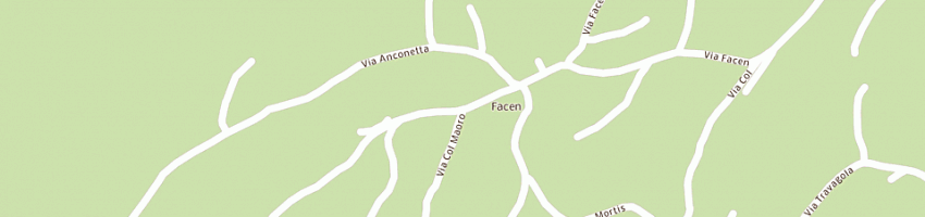 Mappa della impresa de bacco flavio a PEDAVENA