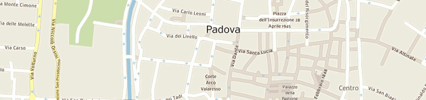 Mappa della impresa pagnan antonio a PADOVA