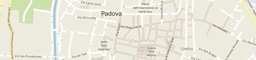 Mappa della impresa hostaria ai do archi - srl a PADOVA