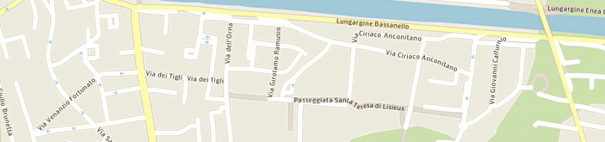 Mappa della impresa turolla luciano a PADOVA