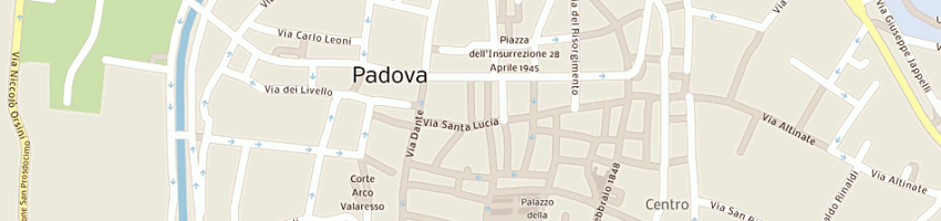 Mappa della impresa profumeria piva srl a PADOVA