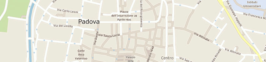 Mappa della impresa jeckerson store srl a PADOVA