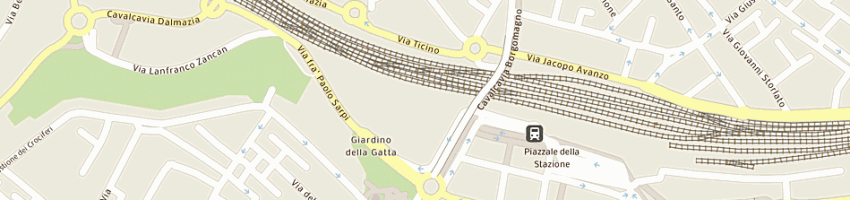 Mappa della impresa garage san marco a PADOVA