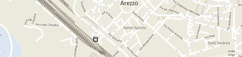 Mappa della impresa studio astra a AREZZO