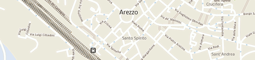 Mappa della impresa malatesti luciano a AREZZO