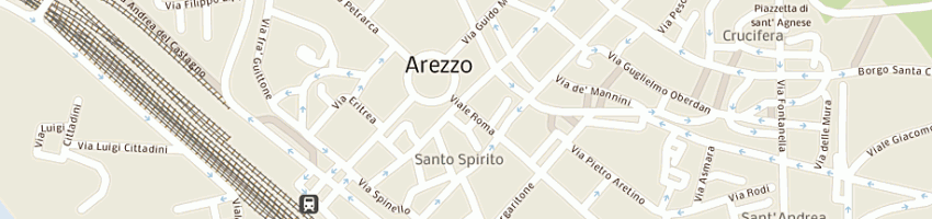 Mappa della impresa nuova fogam sas a AREZZO