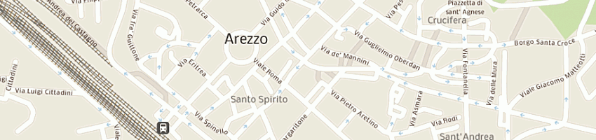 Mappa della impresa segue a AREZZO