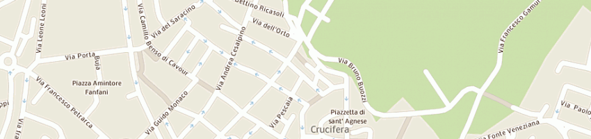 Mappa della impresa rinascimento (srl) a AREZZO