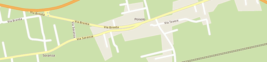 Mappa della impresa cocco emilio e c (snc) a CASTELFRANCO VENETO