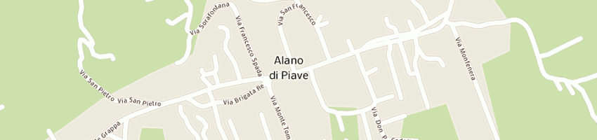 Mappa della impresa franzoia renzo a ALANO DI PIAVE