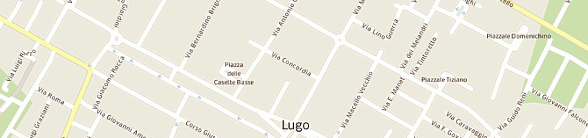 Mappa della impresa sicot (srl) a LUGO