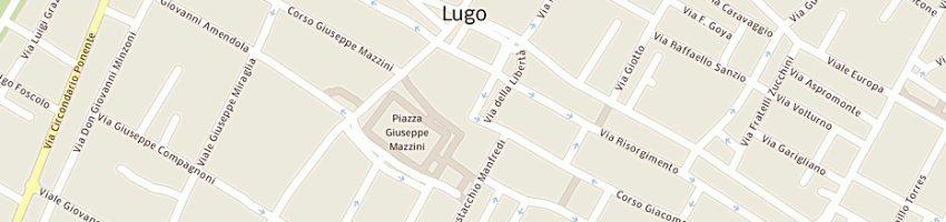 Mappa della impresa sisley a LUGO