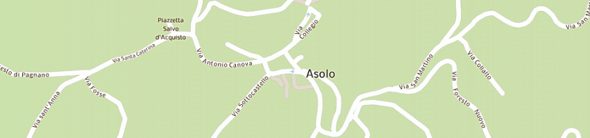 Mappa della impresa asolando sas di attilio zamperoni e c a ASOLO