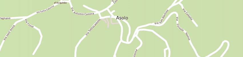 Mappa della impresa toffolo uomo di toffolo omar a ASOLO