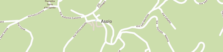 Mappa della impresa aube sas a ASOLO